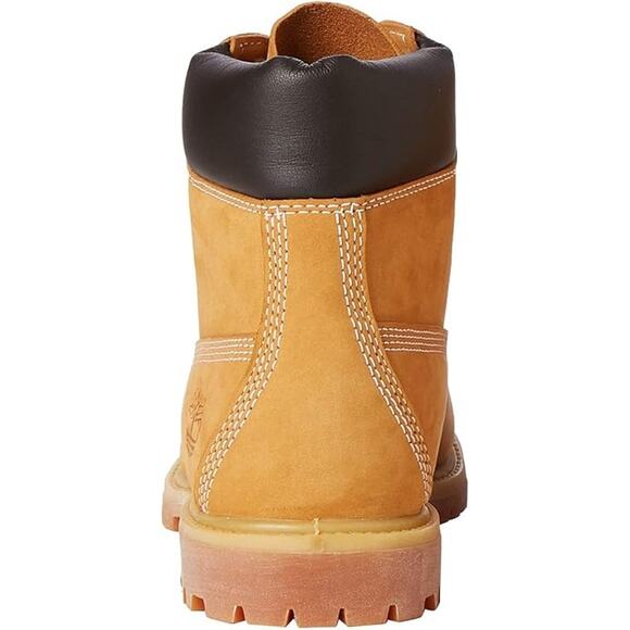NEW! Timberland Women's 6" Premium Waterproof Boot Wheat 7 W US - Picture 8 of 11